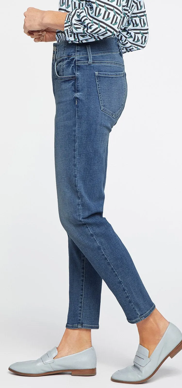 Vintage Bouncer Ankle Jeans Medium Blue Premium Denim | Lovesick