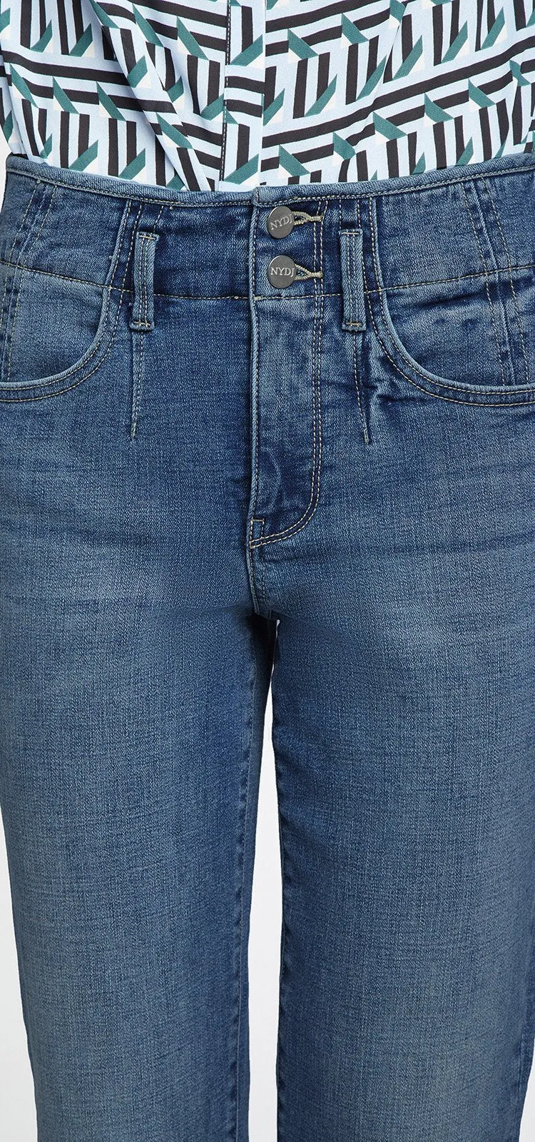 Vintage Bouncer Ankle Jeans Medium Blue Premium Denim | Lovesick
