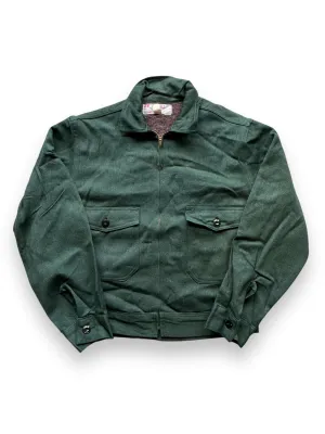 Vintage Green Blanket Lined Gas Station Jacket SZ 38