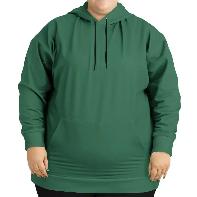 Vintage Green Hoodie | Unisex | with PLUS sizes | Medium Dark Pastel Green | C60M0Y60K60