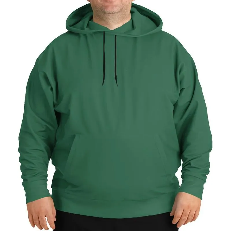 Vintage Green Hoodie | Unisex | with PLUS sizes | Medium Dark Pastel Green | C60M0Y60K60
