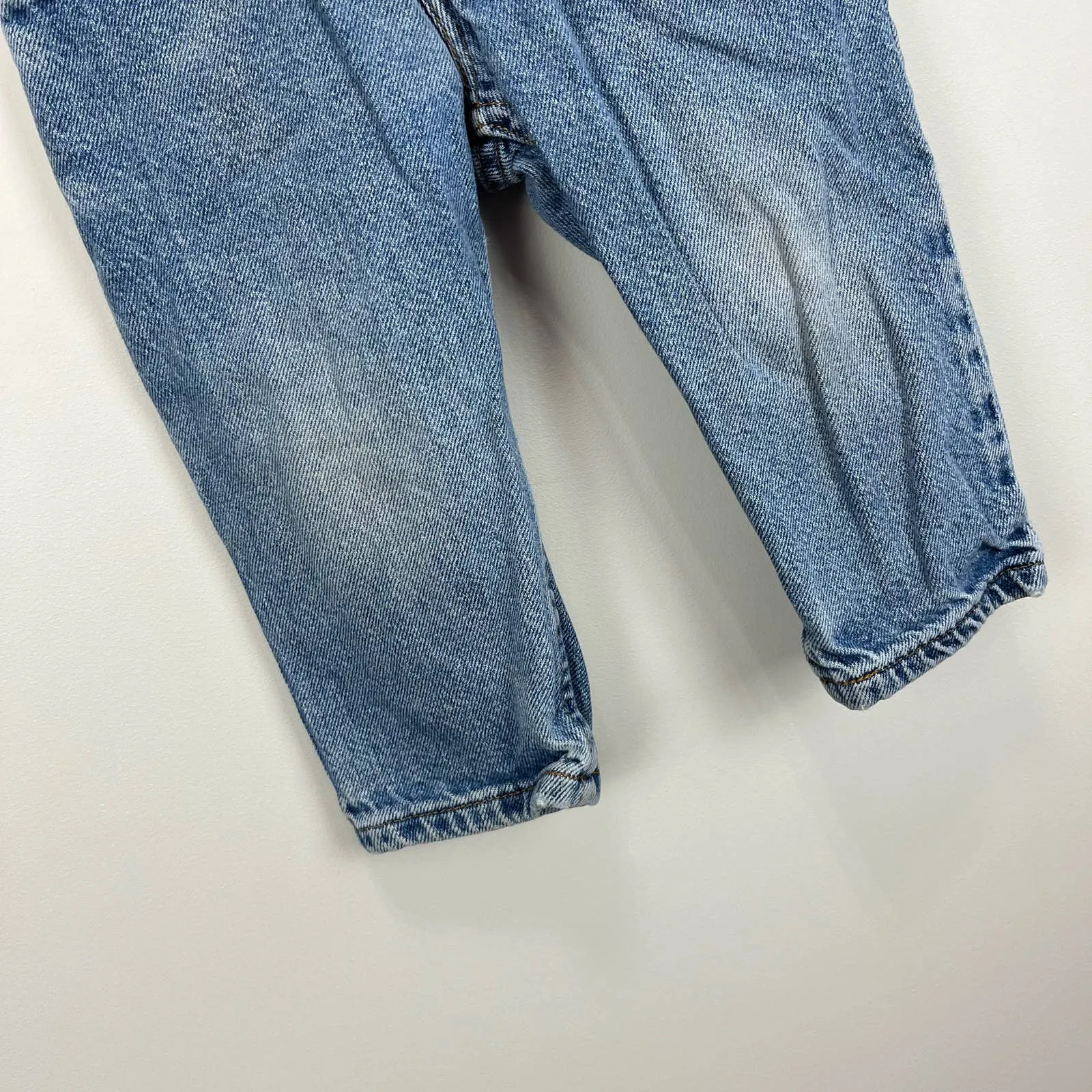 Vintage Levi's 566 Loose Fit Orange Tab Jeans 2T
