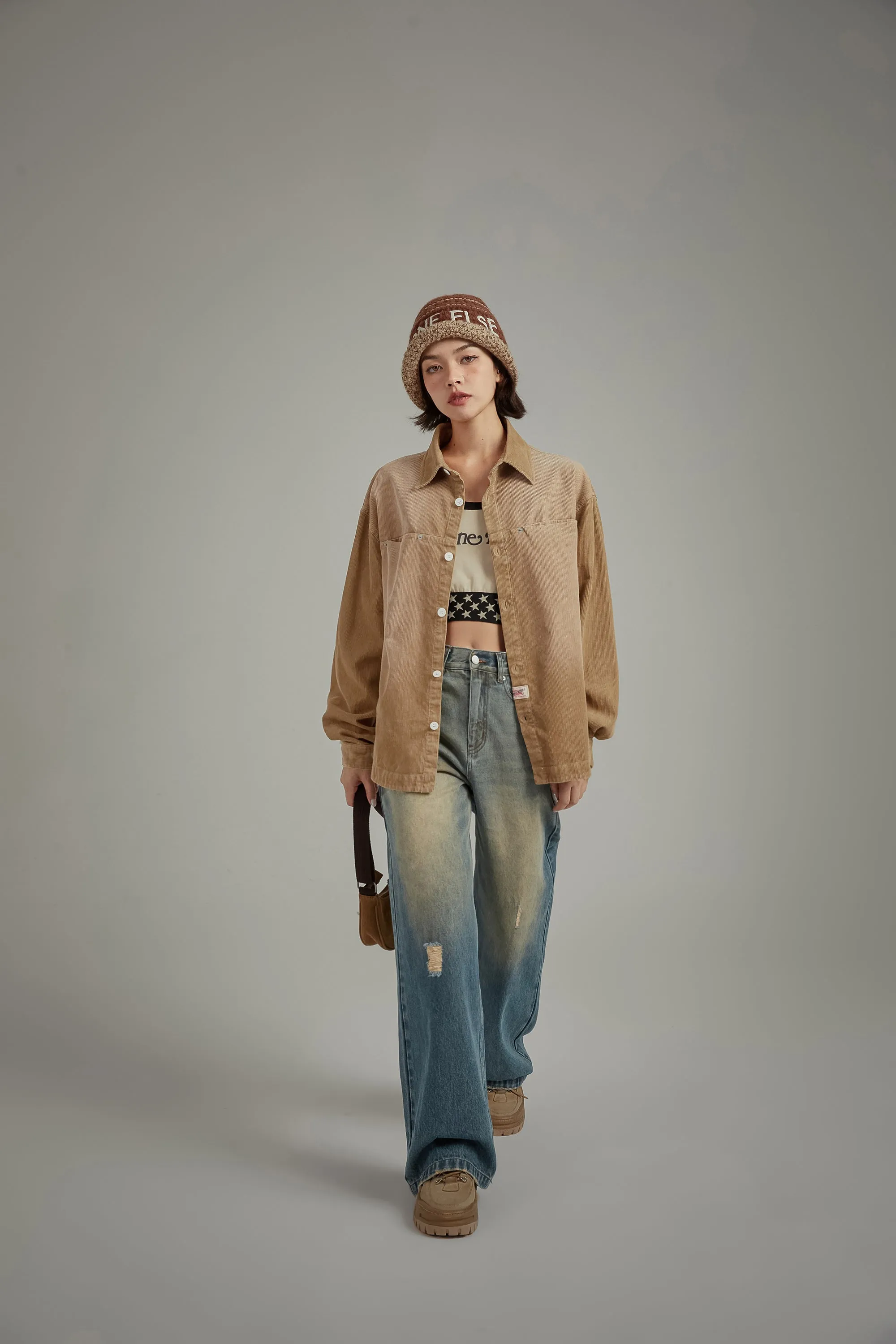Vintage Pocket Loose Fit Shirt