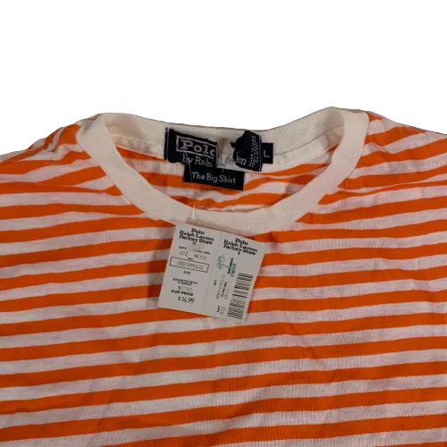 Vintage Ralph Lauren Striped "The Big Shirt" T-Shirt