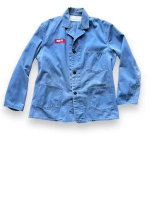 Vintage RCA TV Repair Shop Coat SZ XL | French Workwear Seattle | Barn Owl Vintage Goods Seattle