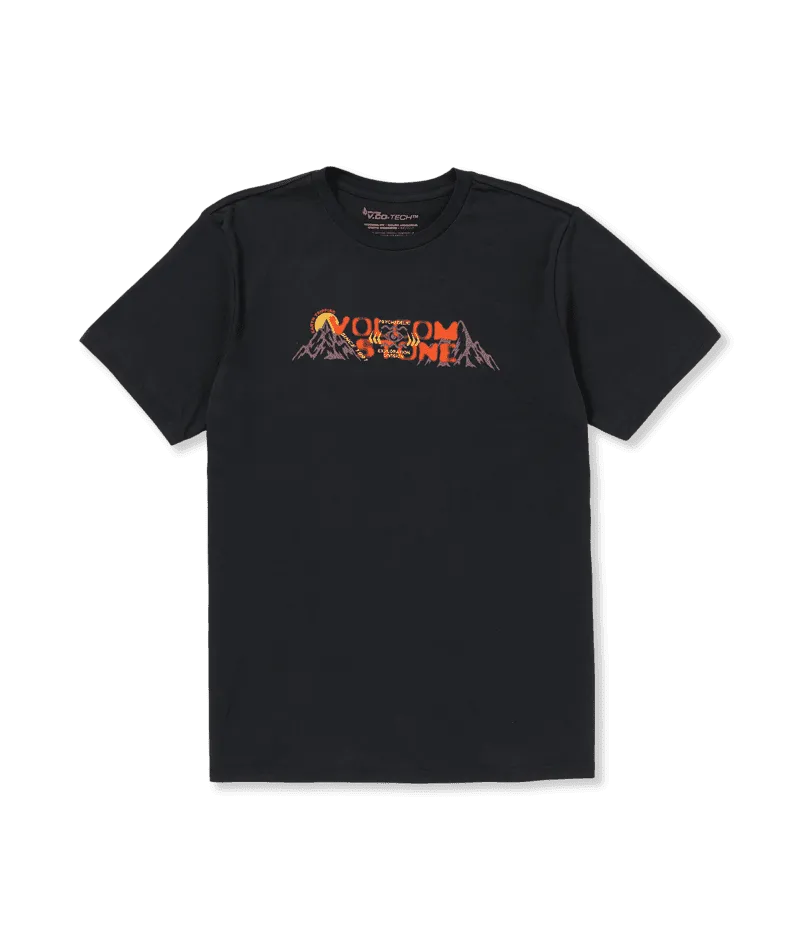 VOLCOM Crevasse Tech T-Shirt Black