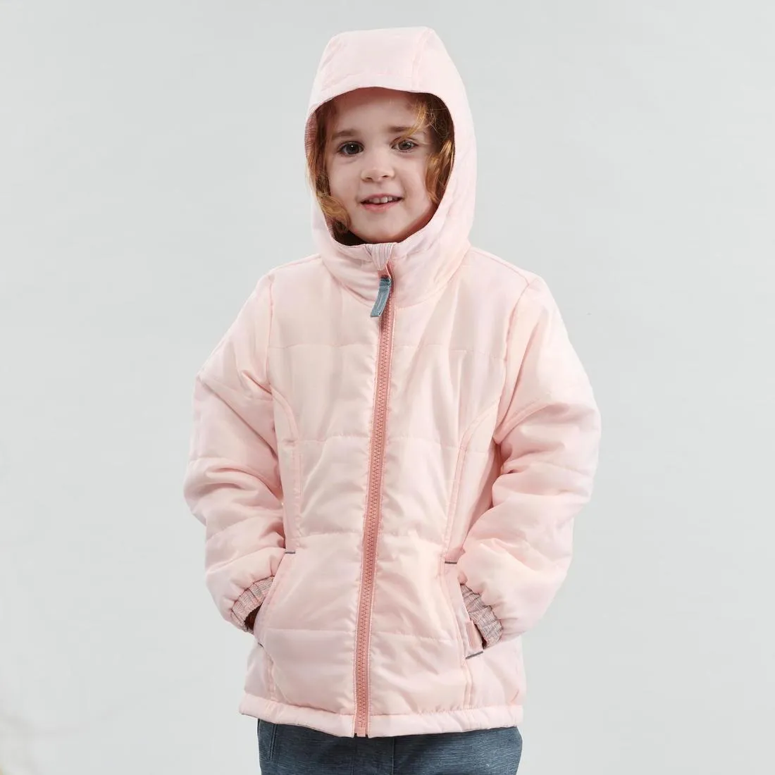 Warm Kid's Jacket Waterproof Ages 2-6 - SH100 Pink
