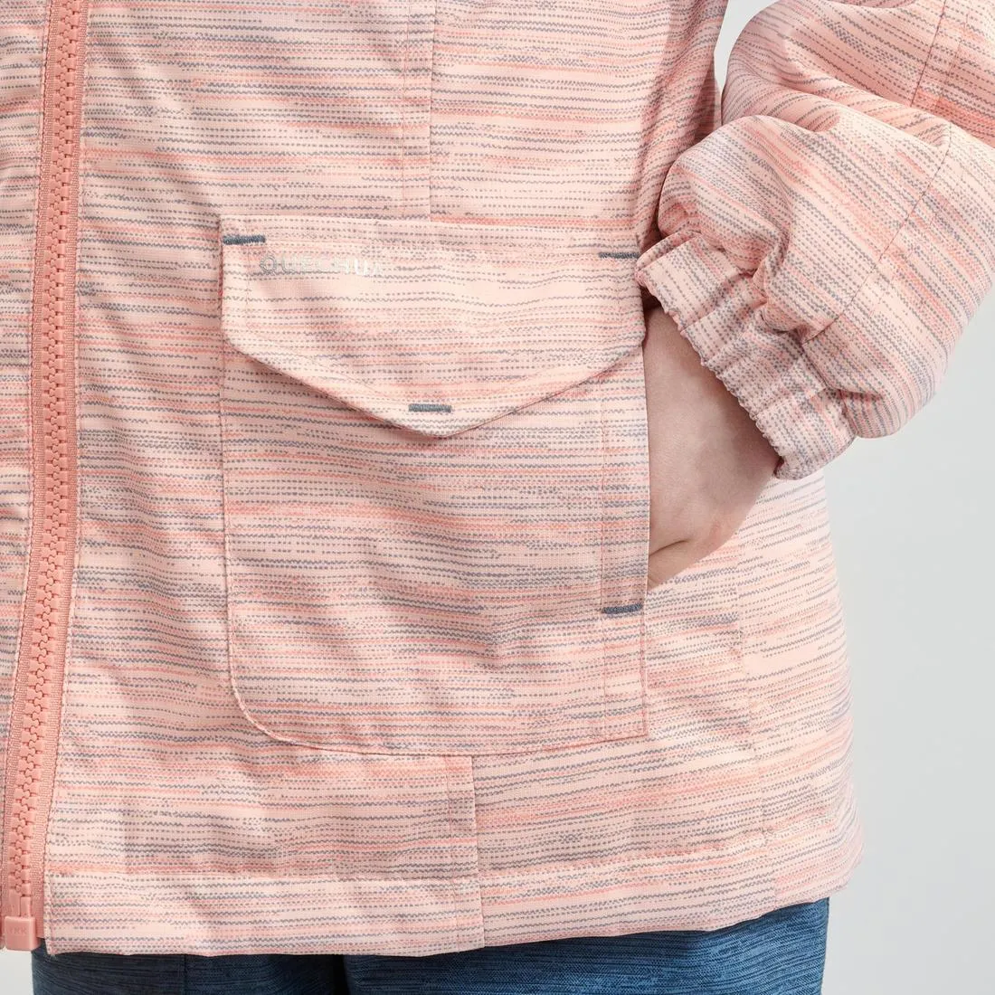 Warm Kid's Jacket Waterproof Ages 2-6 - SH100 Pink
