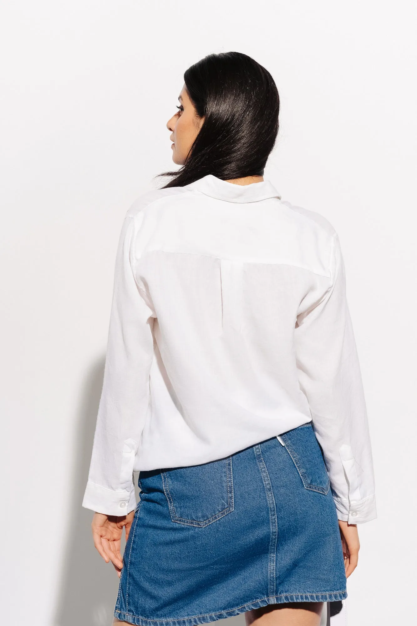 White Linen Shirt