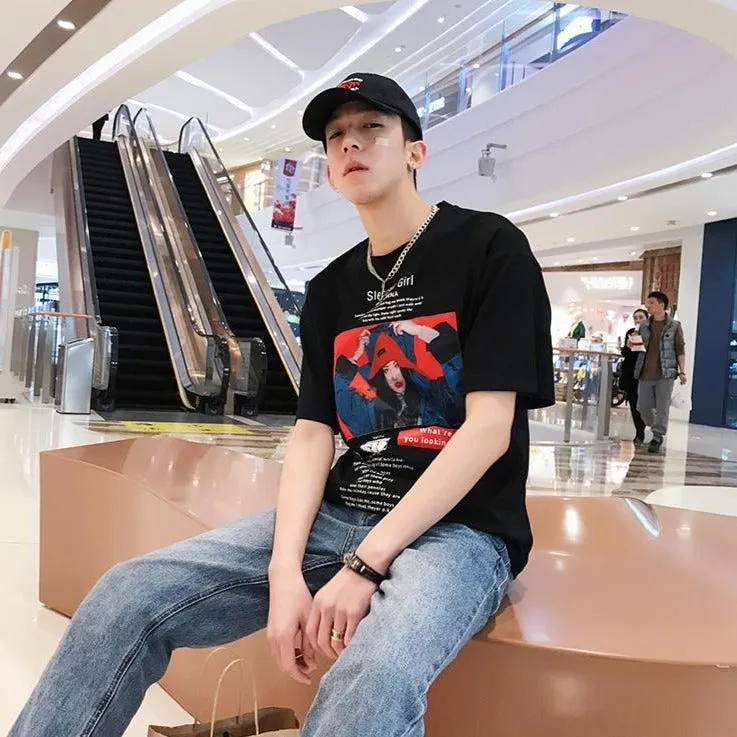 WLS Street style printed Tee