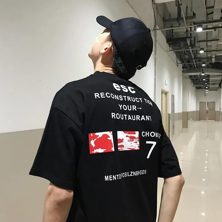 WLS Street style printed Tee