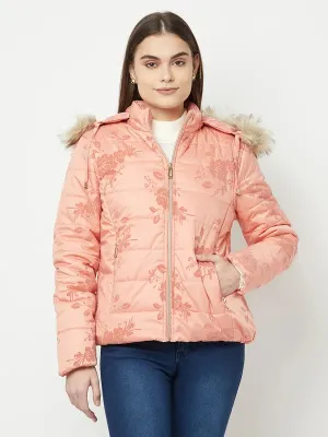 Women Coral Front Open Jackets