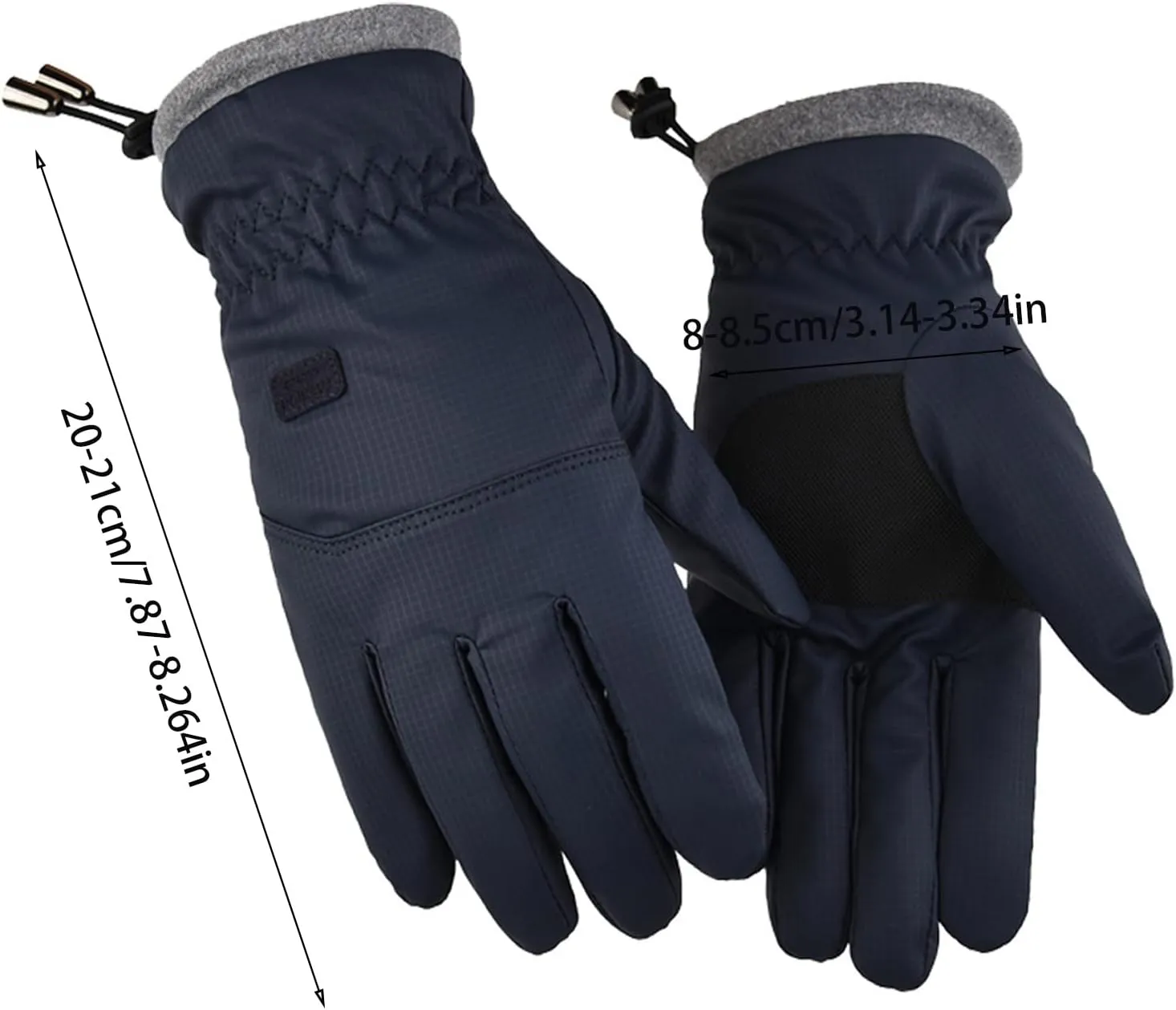 Women Winter Lined Gloves with Fu Trim Winter Gloves Women Toucscreen Ladies Gloves