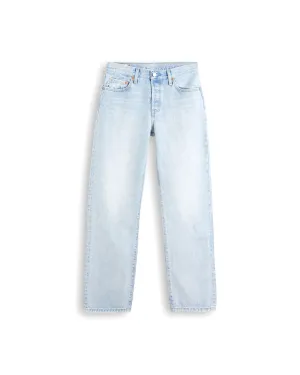 Womens 90s 501 Jeans - Light indigo / Worn In