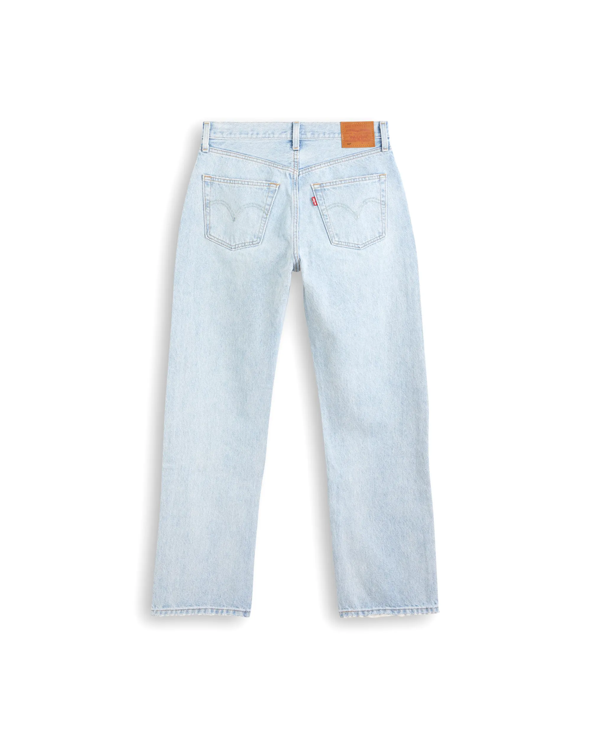 Womens 90s 501 Jeans - Light indigo / Worn In