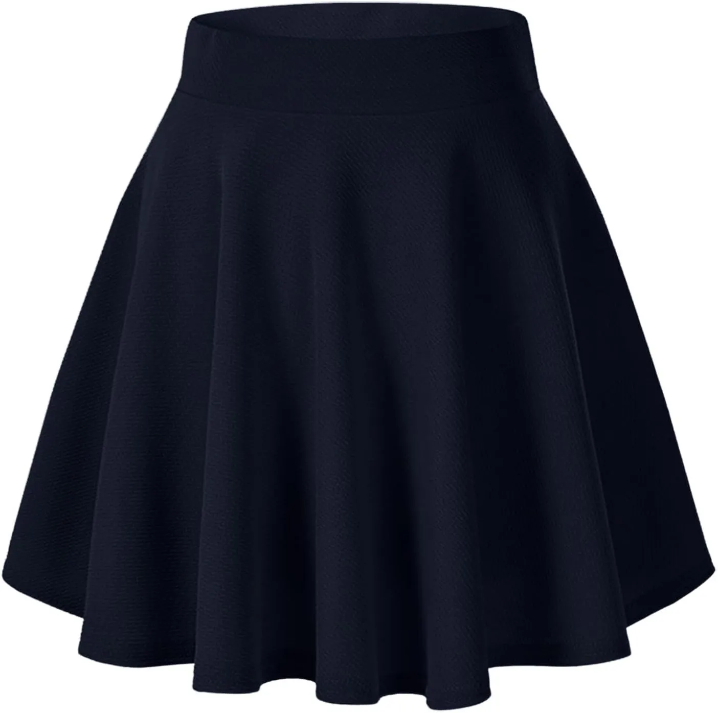 Women's Basic Versatile Stretchy Flared Casual Skirt Casual Dresses for Woman
