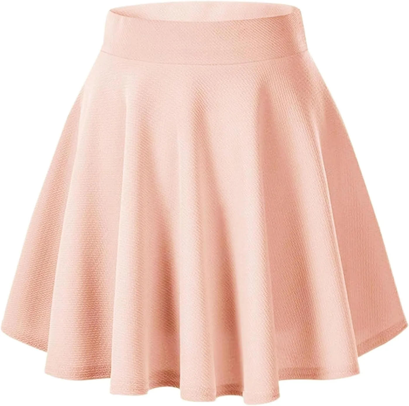 Women's Basic Versatile Stretchy Flared Casual Skirt Casual Dresses for Woman