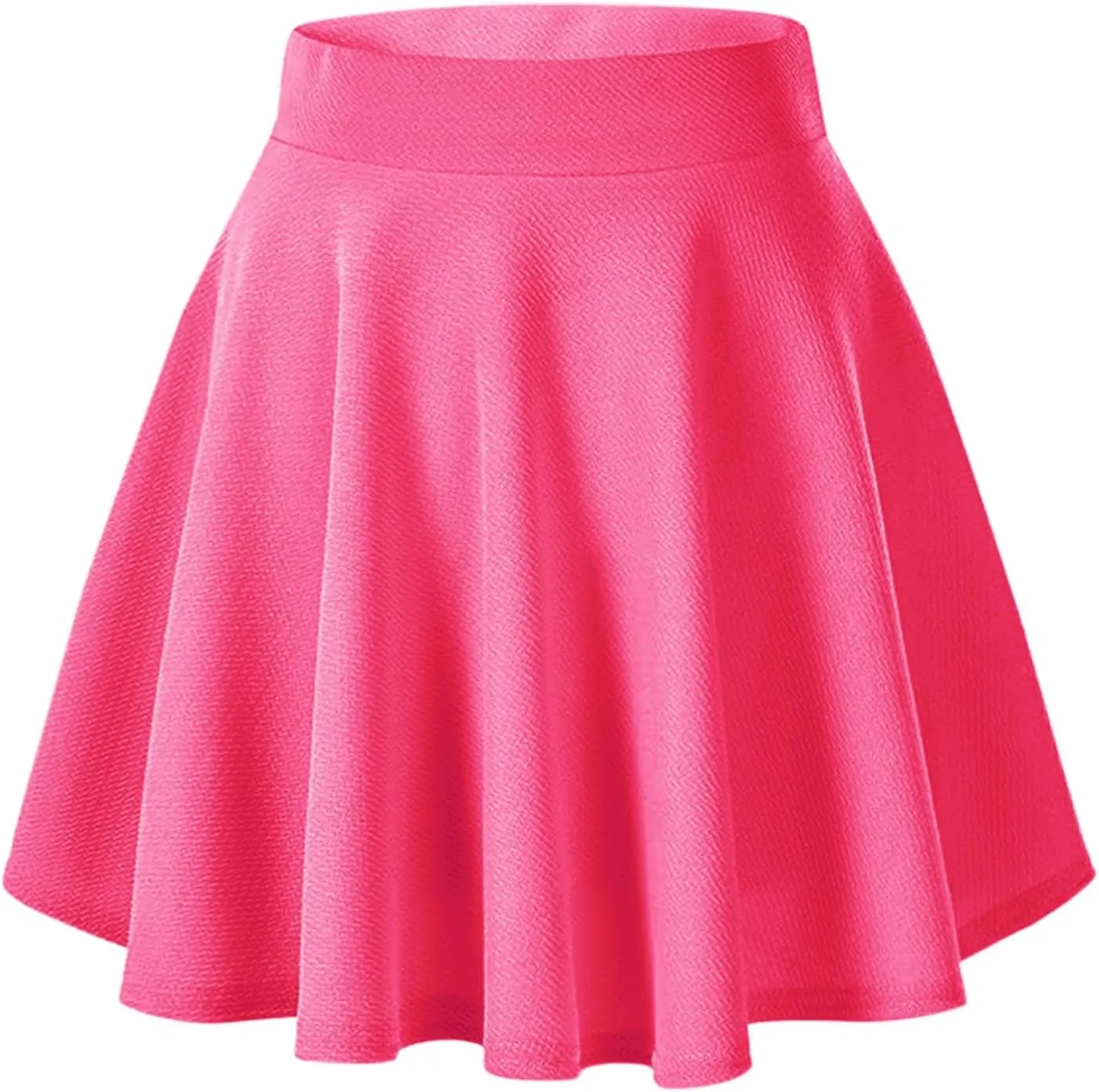 Women's Basic Versatile Stretchy Flared Casual Skirt Casual Dresses for Woman