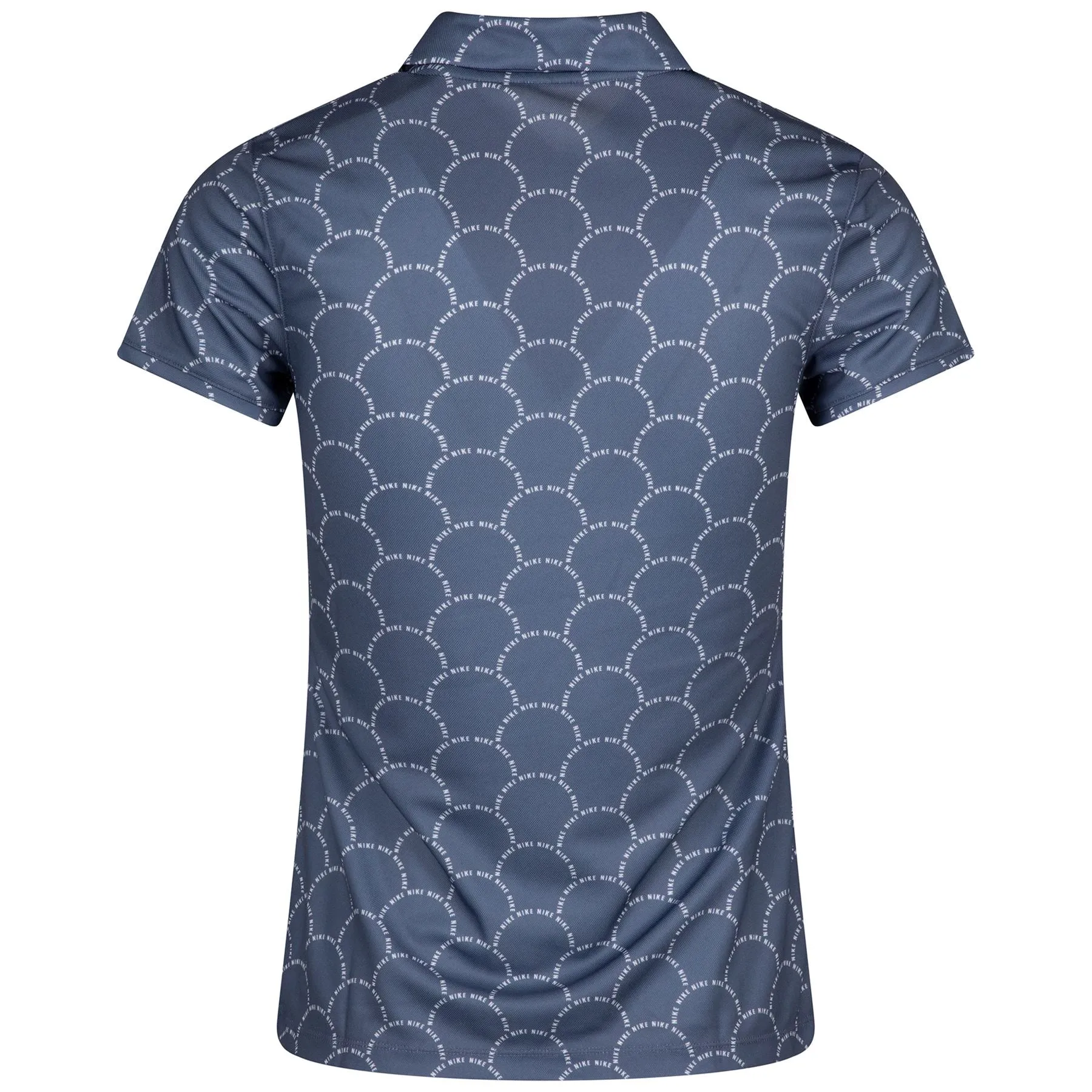Womens Dri-FIT Victory Printed Polo Diffused Blue/White - AW23