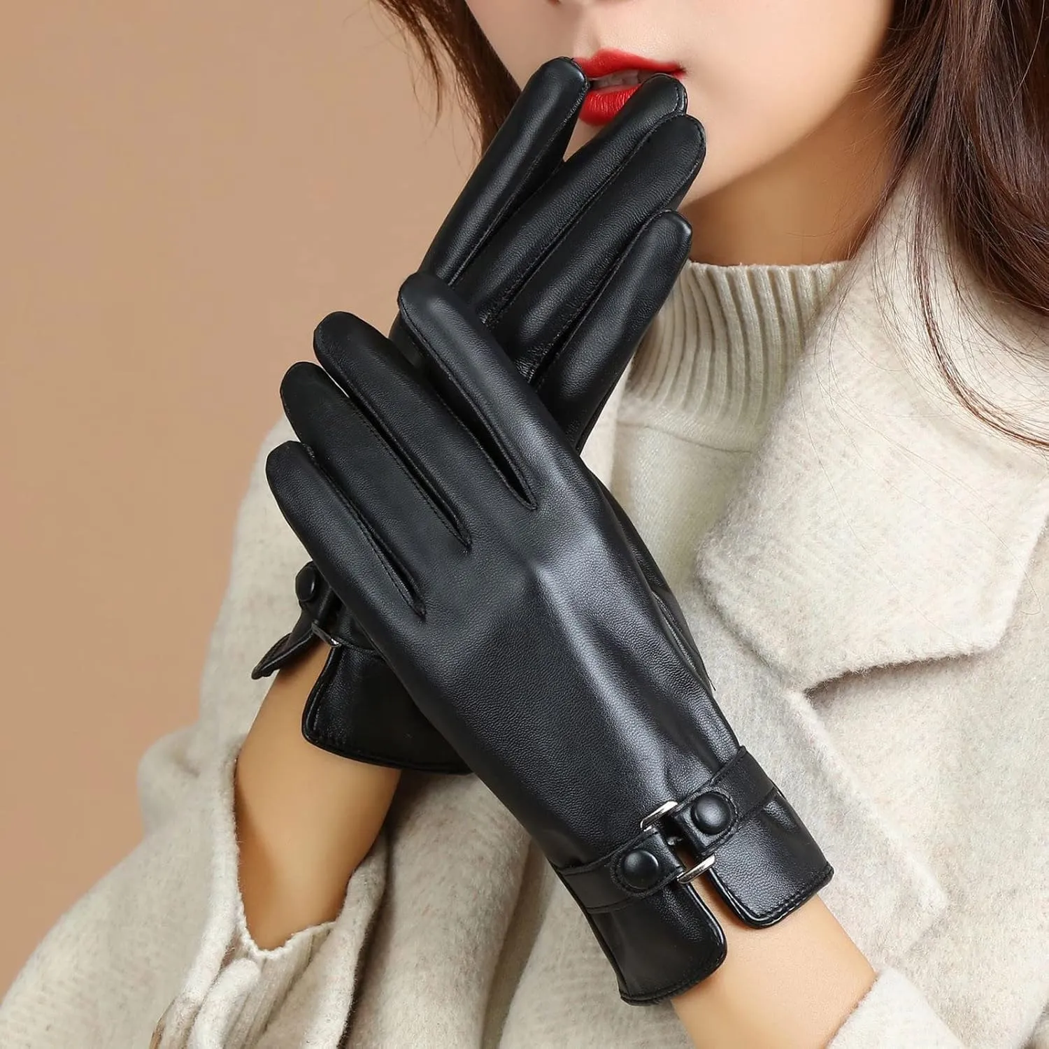 Womens Gloves Winter Touc Screen Texting Phone Windproof Gloves for Women Winter Gloves Women Toucscreen