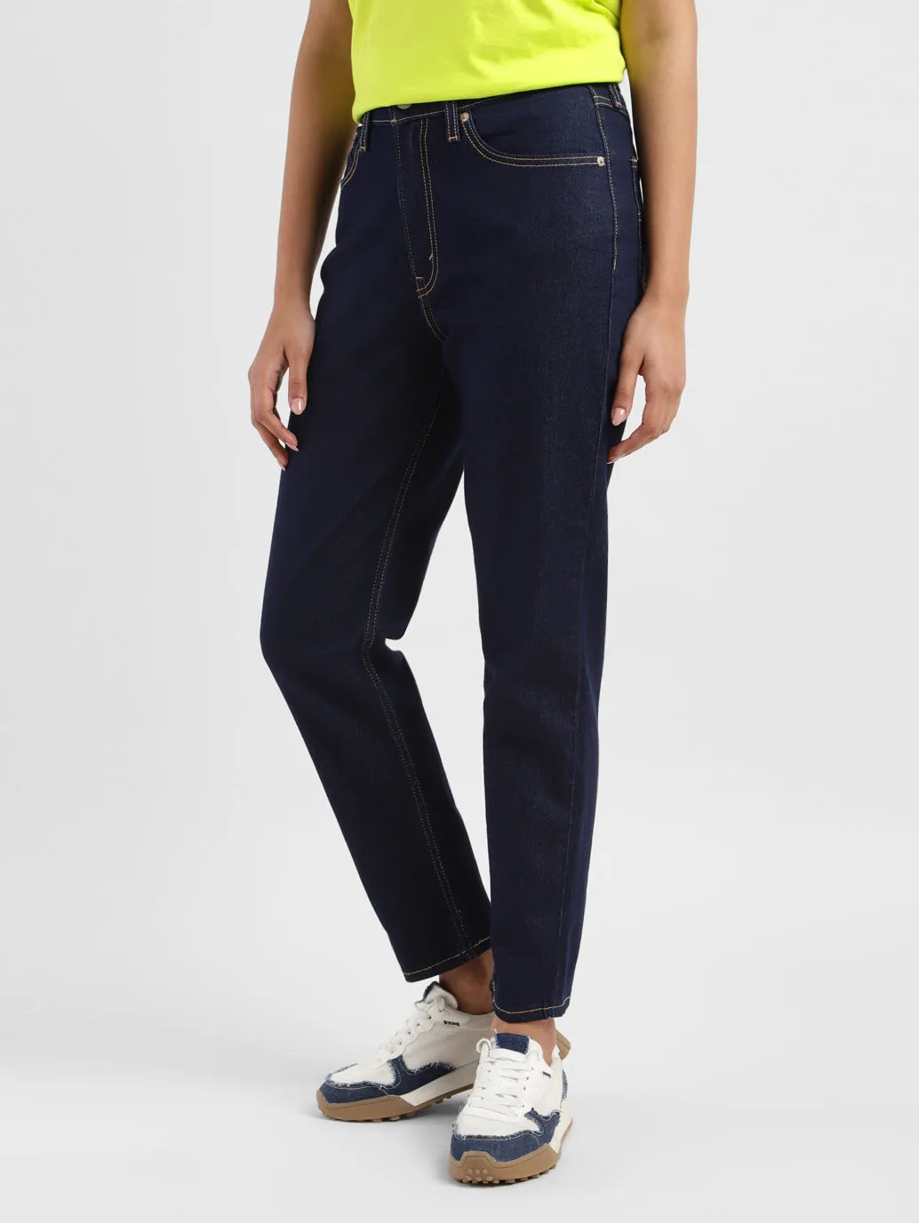 Women's Mid Rise 80S Loose Fit Jeans