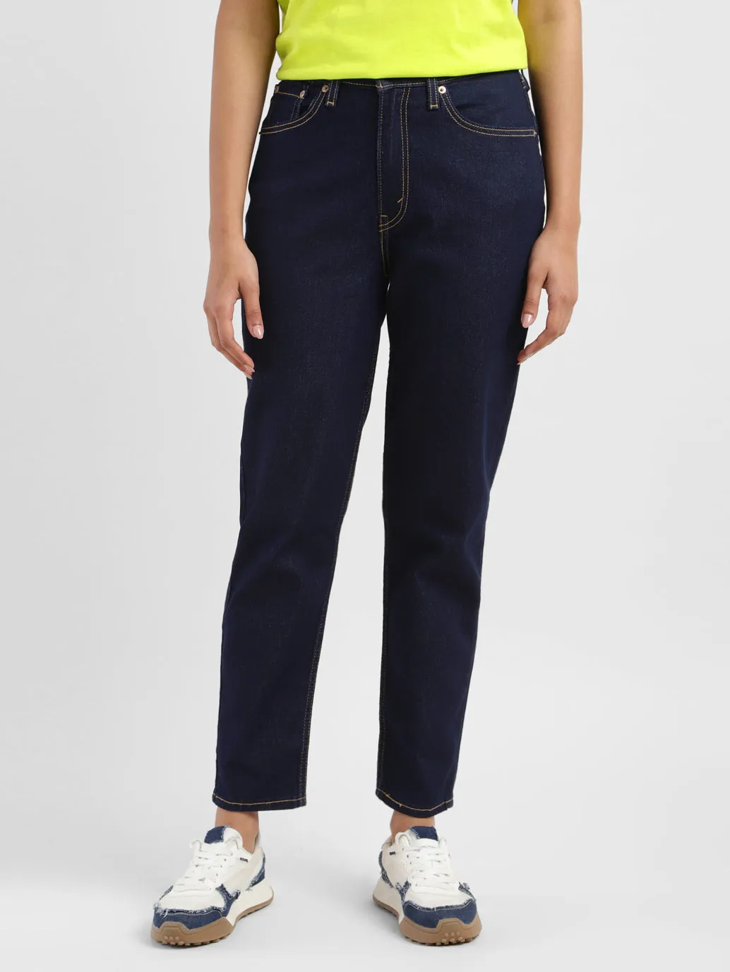 Women's Mid Rise 80S Loose Fit Jeans