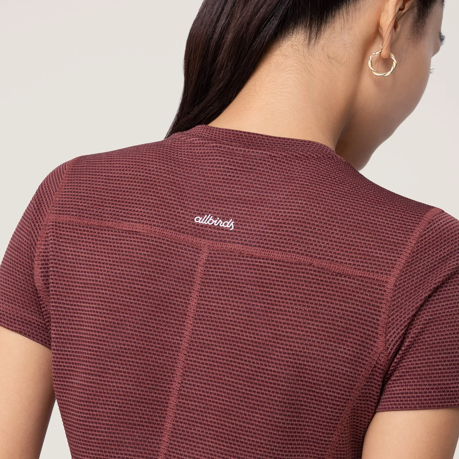 Women's Natural Run Tee - Hazy Sienna