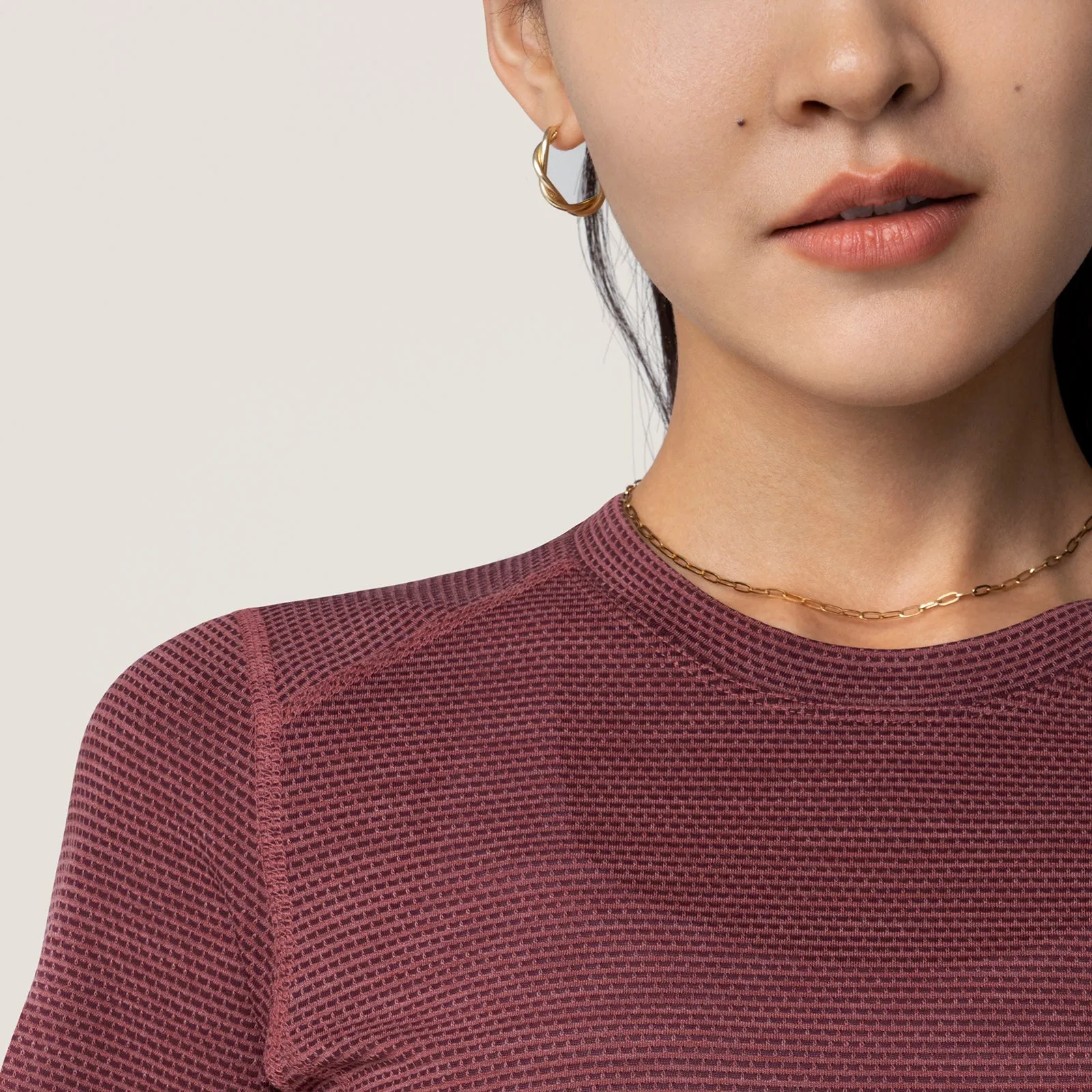 Women's Natural Run Tee - Hazy Sienna