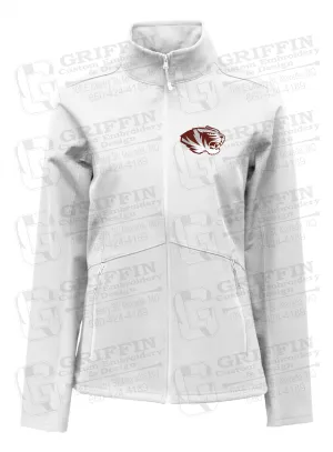 Womens Softshell Jacket - Nevada Tiger Head Logo