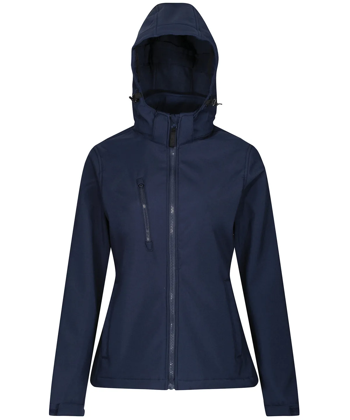 Womens venturer 3-layer hooded softshell jacket | Navy