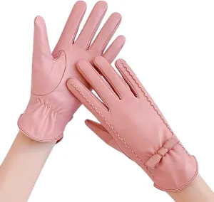 Womens Winter Gloves Warm Lined Touc Screen Driving Gloves Winter Gloves Women Toucscreen Plush Gloves