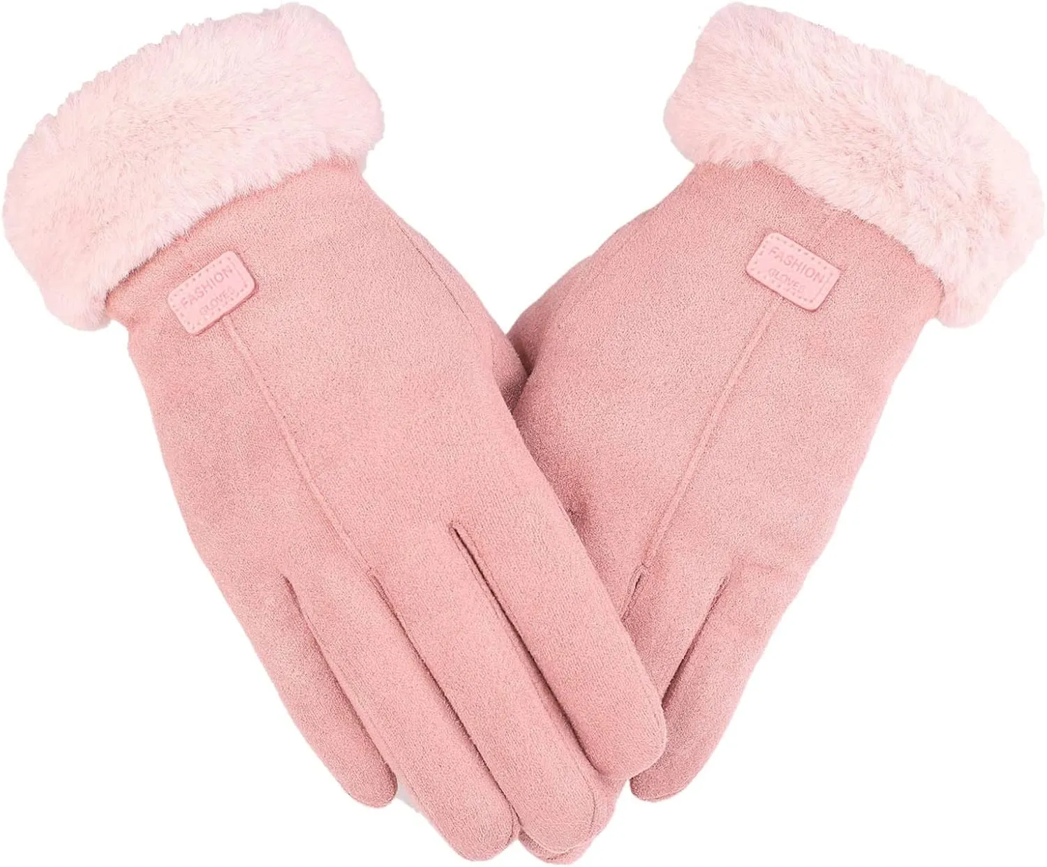 Womens Winter Leather Touchscreen Texting Warm Driving leather Gloves Gloves For Cold Weather Leather Gloves