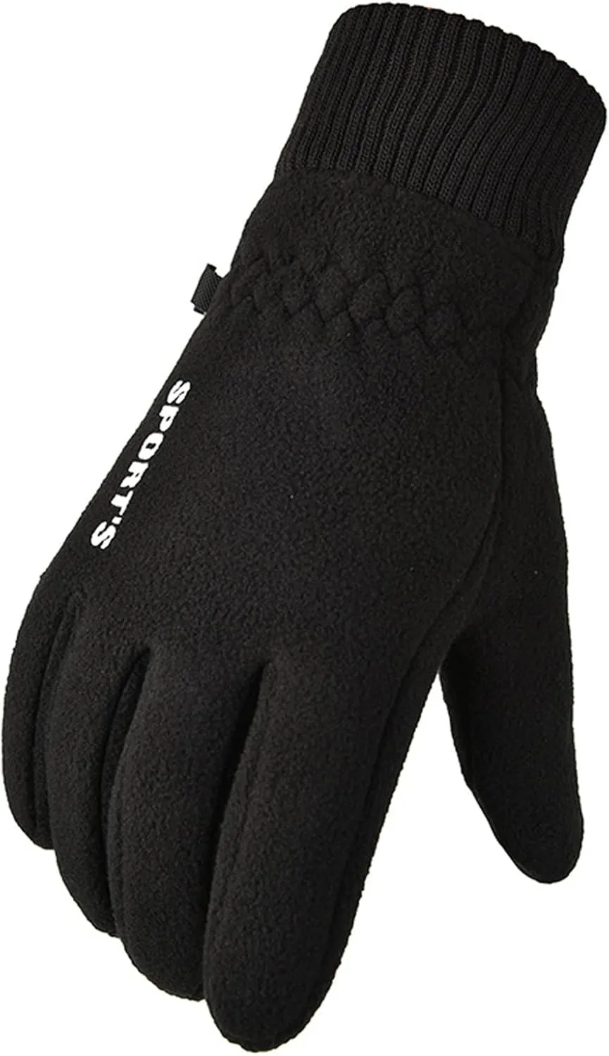 Women's Winter Touchscreen Gloves Warm Lined Knit Gloves Winter Elastic Cuff Texting Gloves