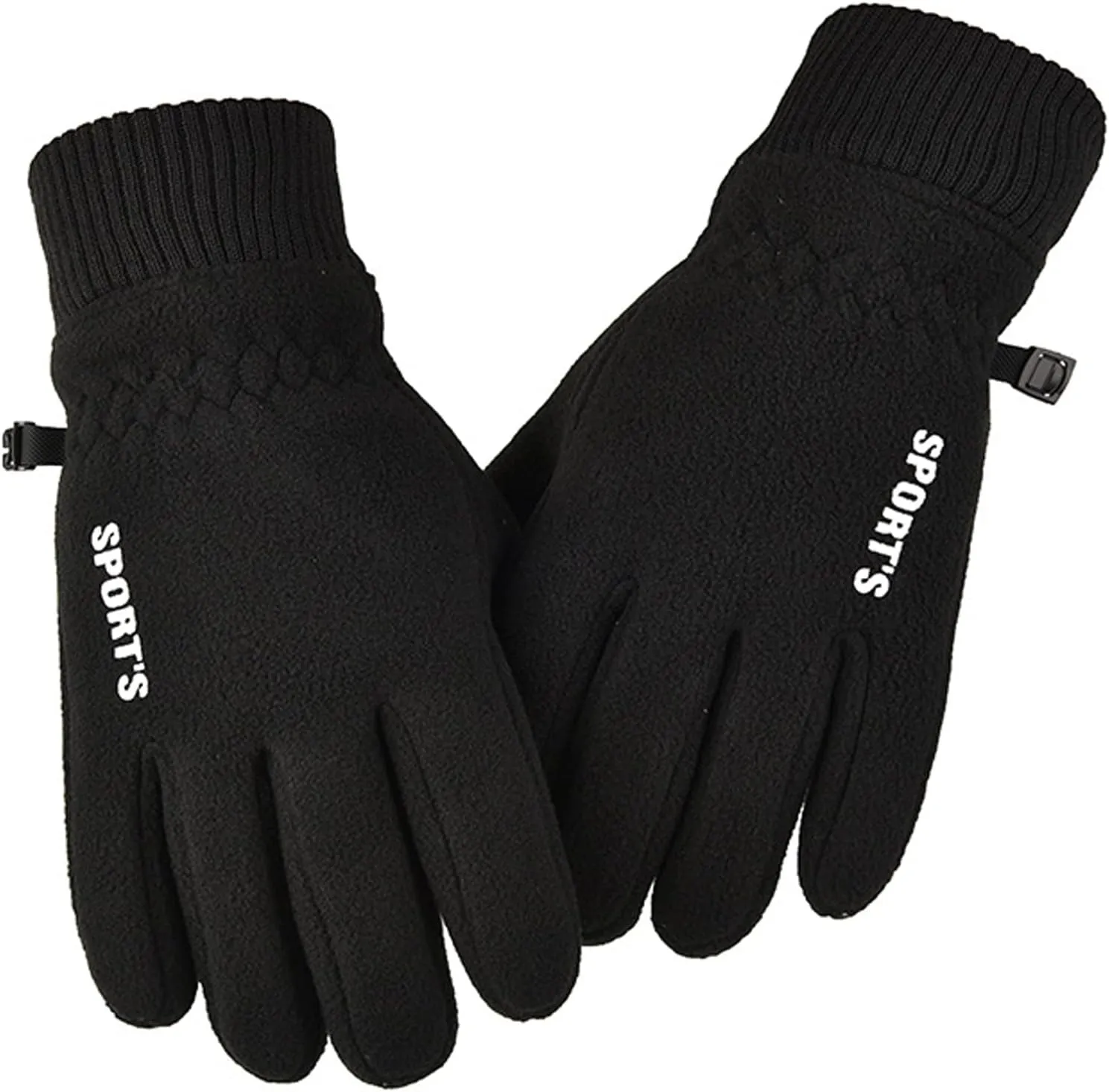 Women's Winter Touchscreen Gloves Warm Lined Knit Gloves Winter Elastic Cuff Texting Gloves