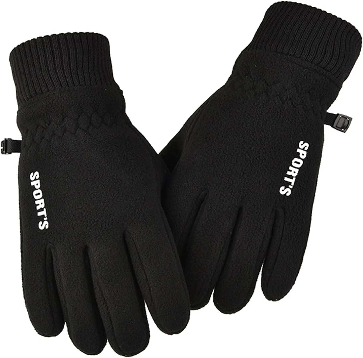 Women's Winter Touchscreen Gloves Warm Lined Knit Gloves Winter Elastic Cuff Texting Gloves