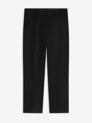 Wool cropped pants