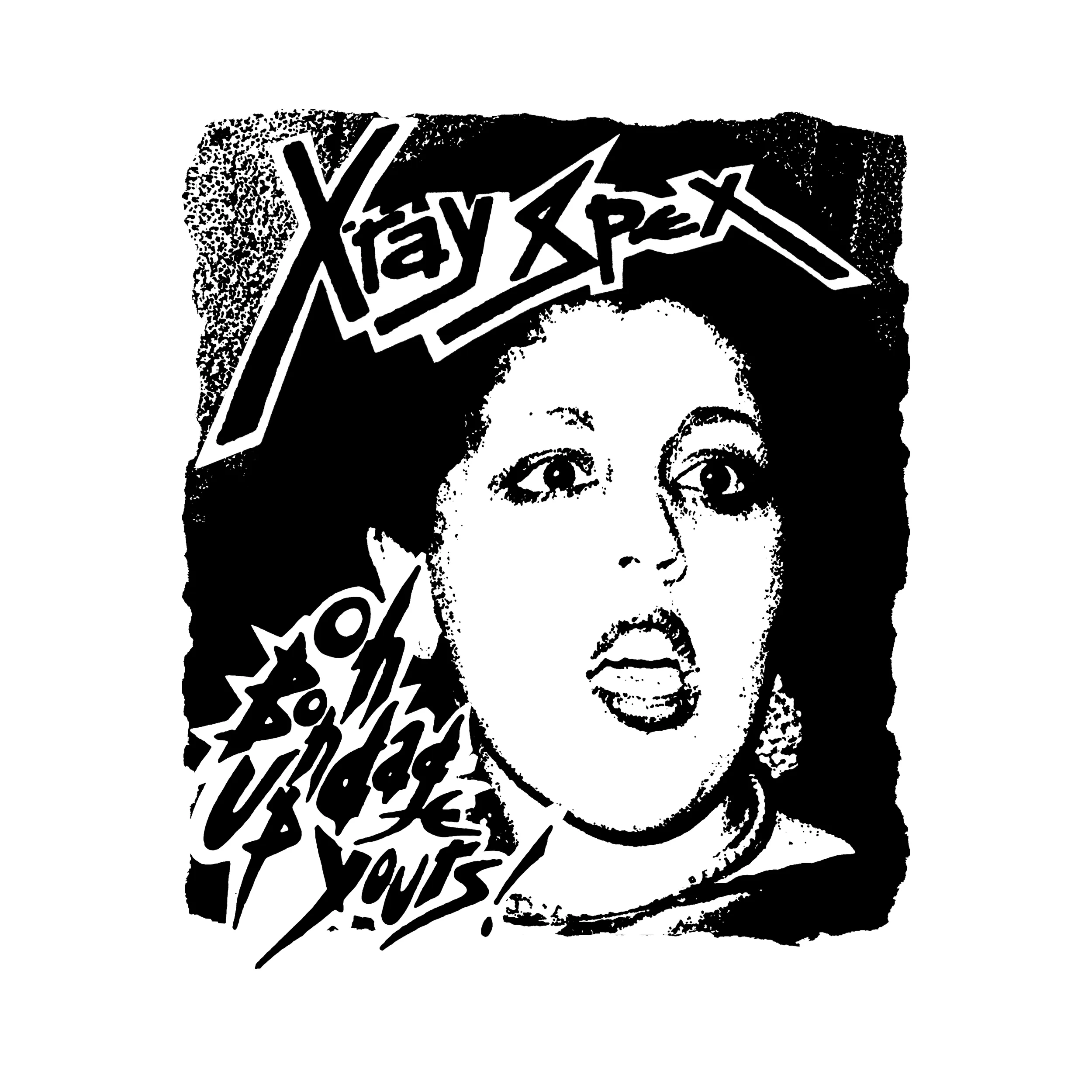 X-Ray Spex Oh Bondage Slim Fit Tee