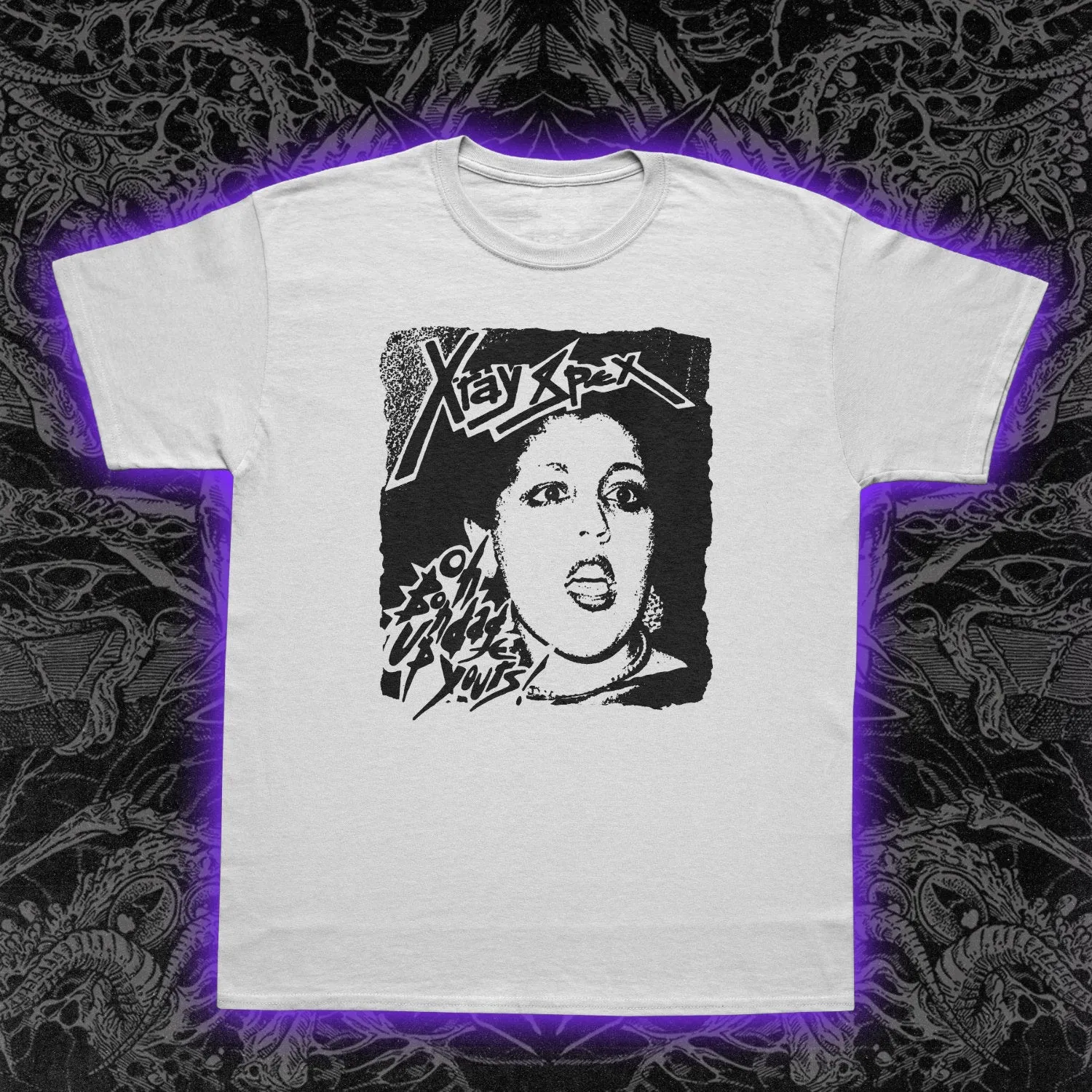 X-Ray Spex Oh Bondage Slim Fit Tee