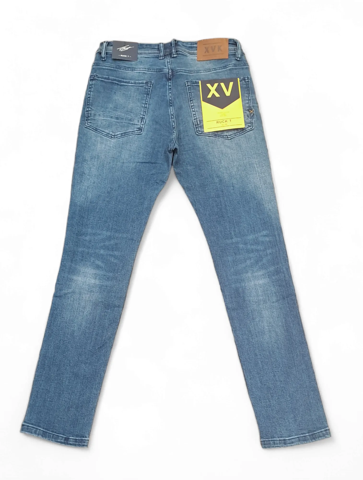 XV KINGS Ruck T Slim Fit Jean - Blue Denim