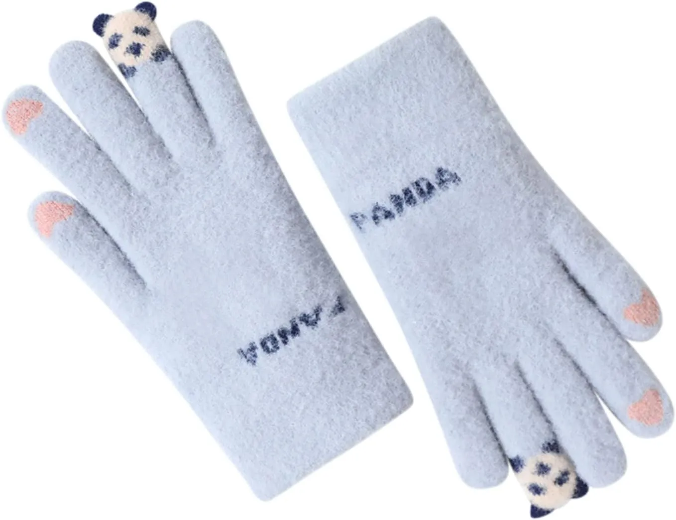 YOLAI Women's Winter Warm Touchscreen Gloves Knit Touchscreen Texting Glove Soft Lined for Women Snow Mittens Women