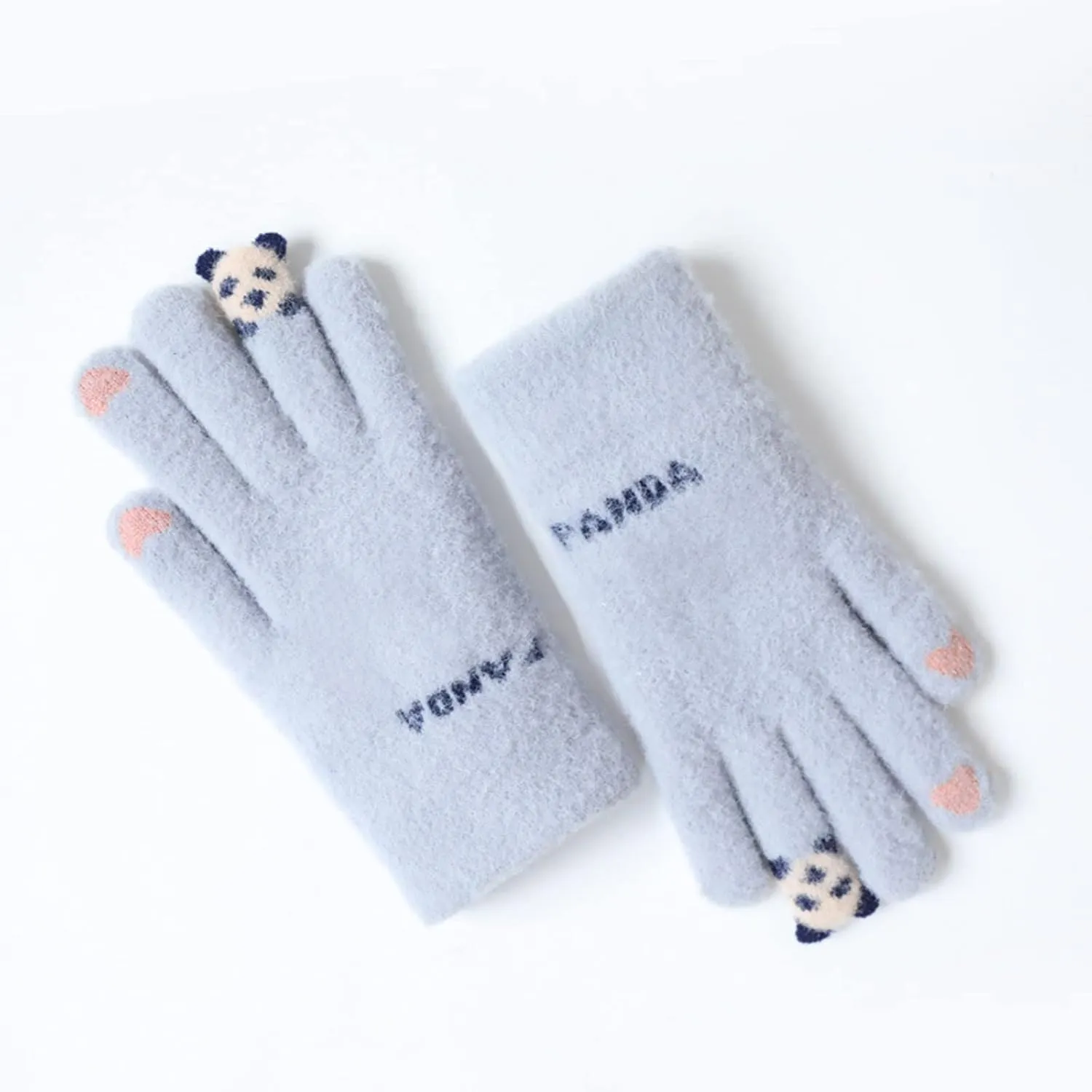 YOLAI Women's Winter Warm Touchscreen Gloves Knit Touchscreen Texting Glove Soft Lined for Women Snow Mittens Women