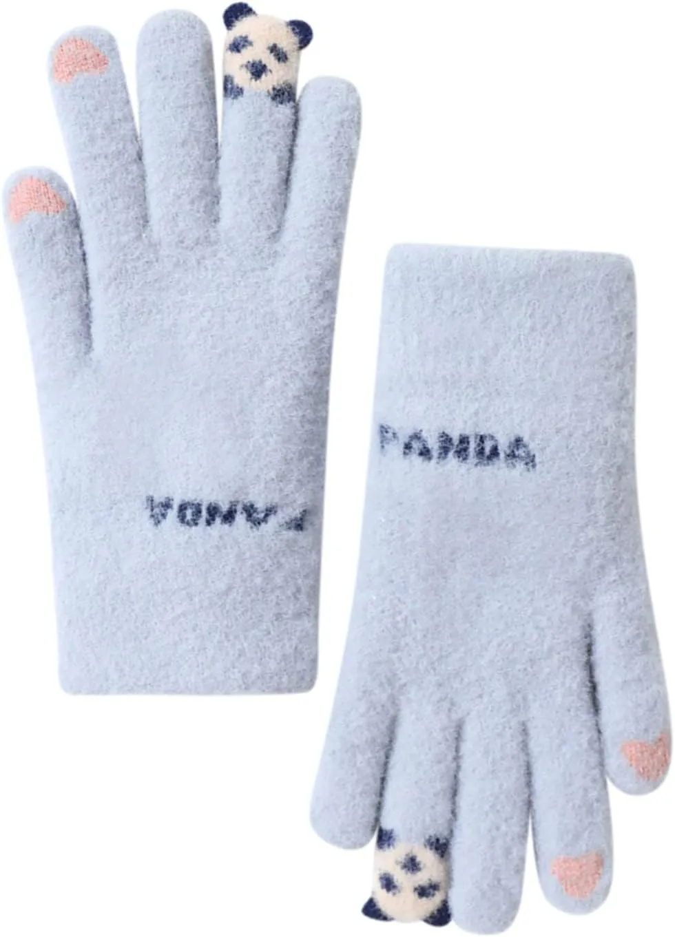 YOLAI Women's Winter Warm Touchscreen Gloves Knit Touchscreen Texting Glove Soft Lined for Women Snow Mittens Women
