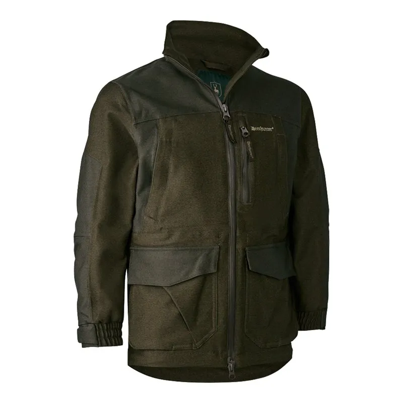 Youth Chasse Jacket In Olive Night Melange