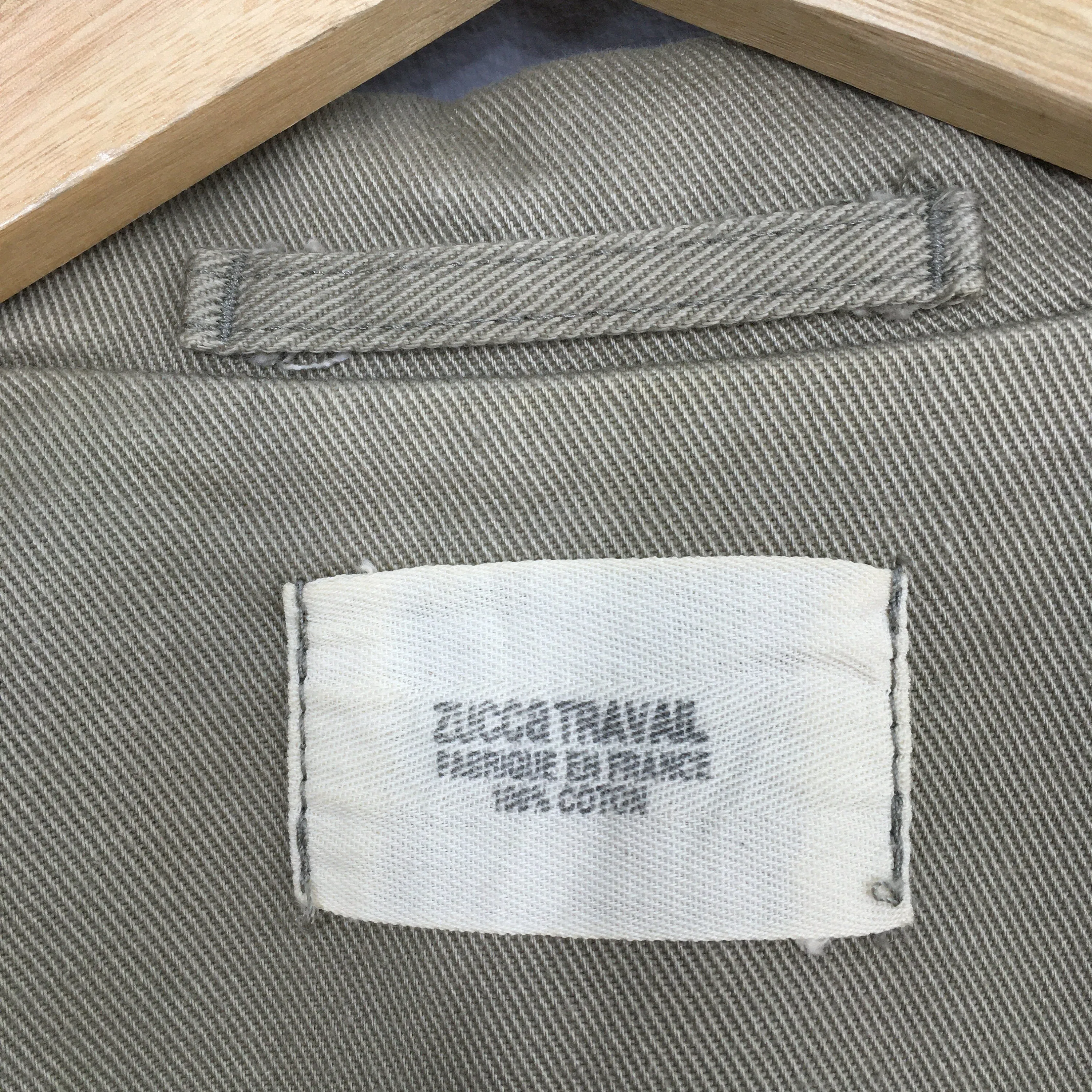Zucca Travail Japan Denim Long Jacket Small