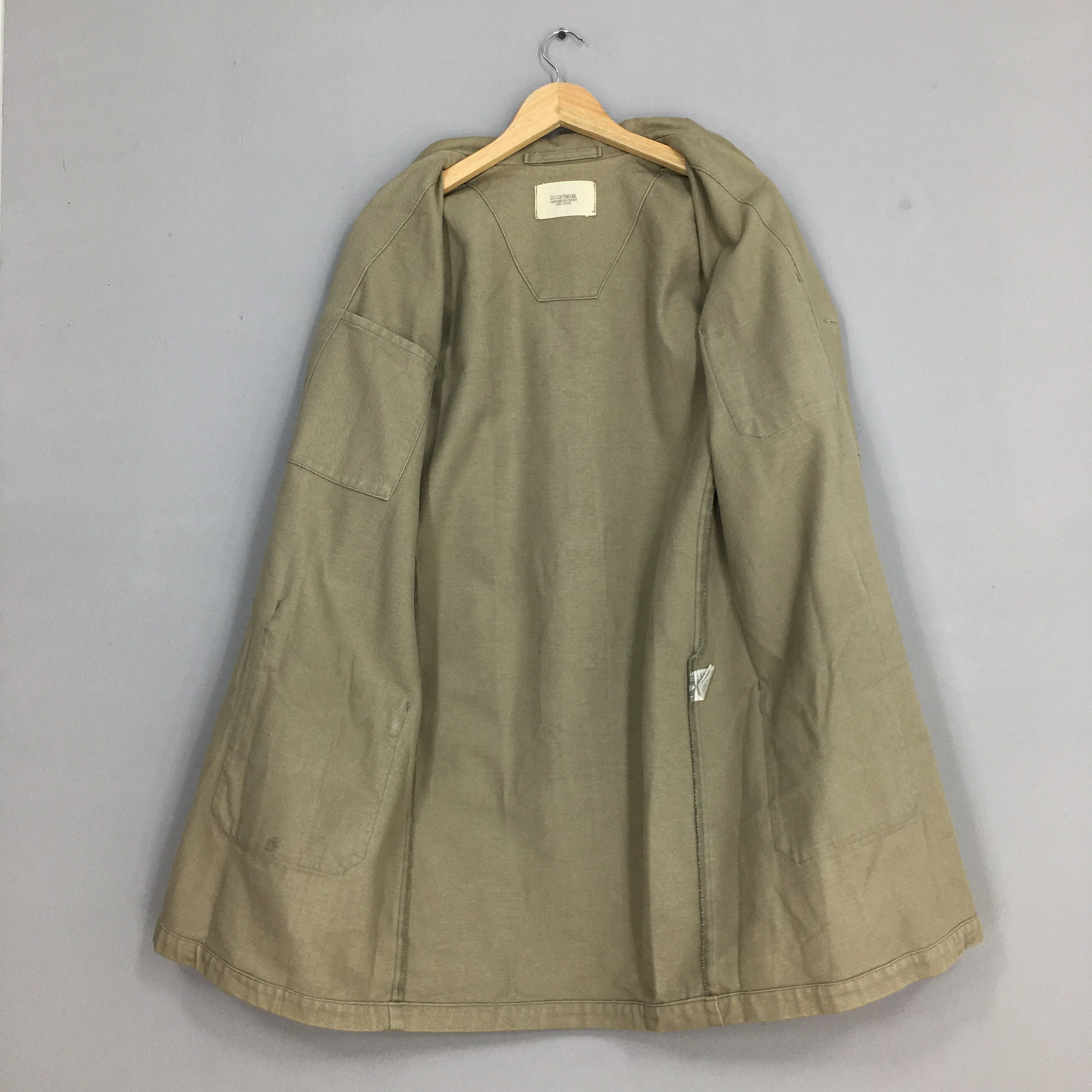 Zucca Travail Japan Denim Long Jacket Small