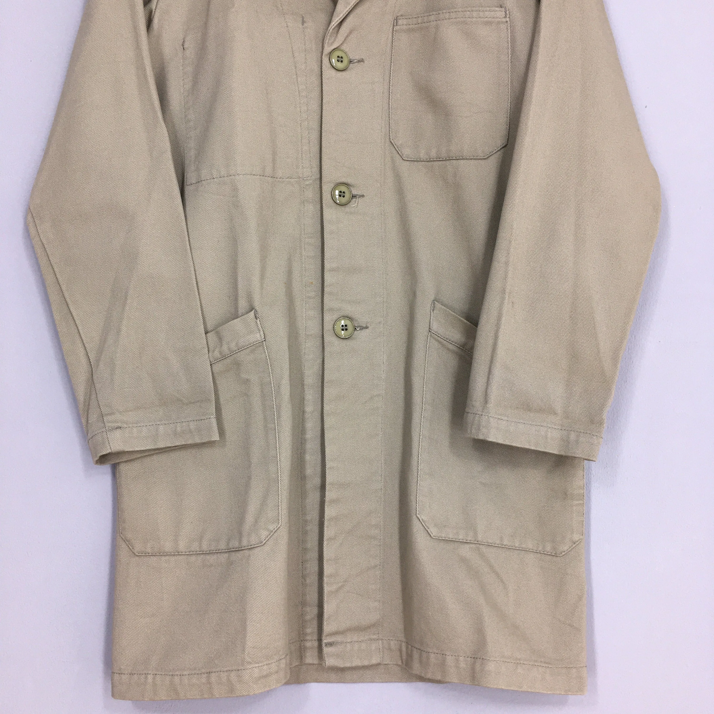 Zucca Travail Japan Denim Long Jacket Small